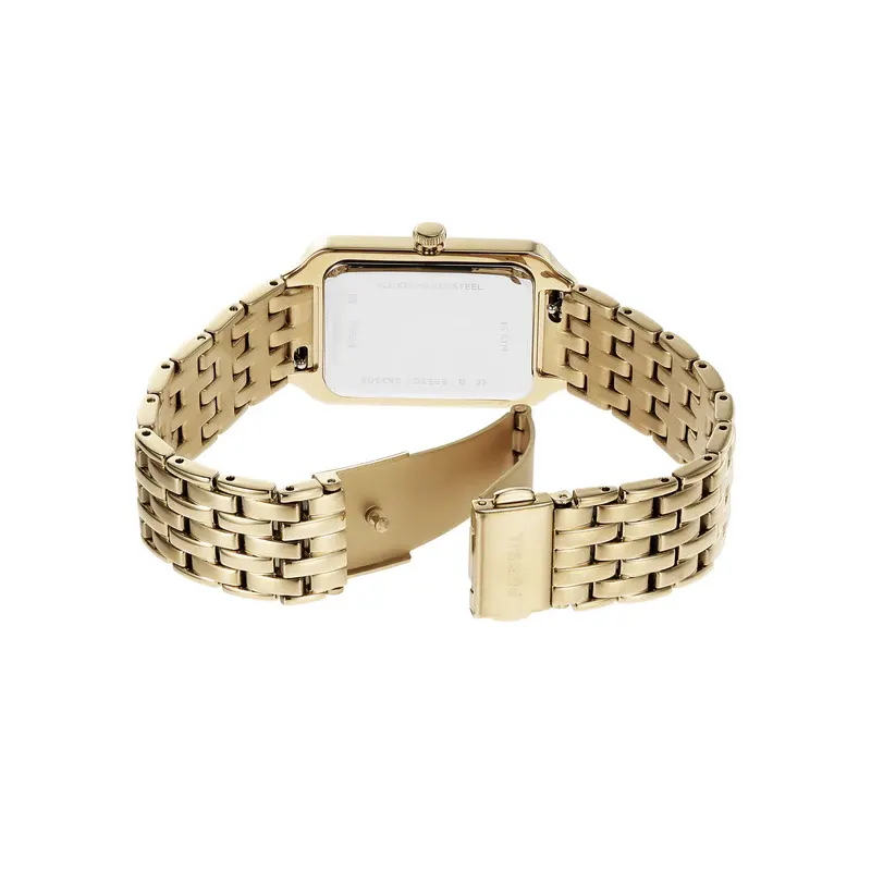 Fossil Raquel Quartz White MOP Dial Gold-tone Ladies Watch- ES5304